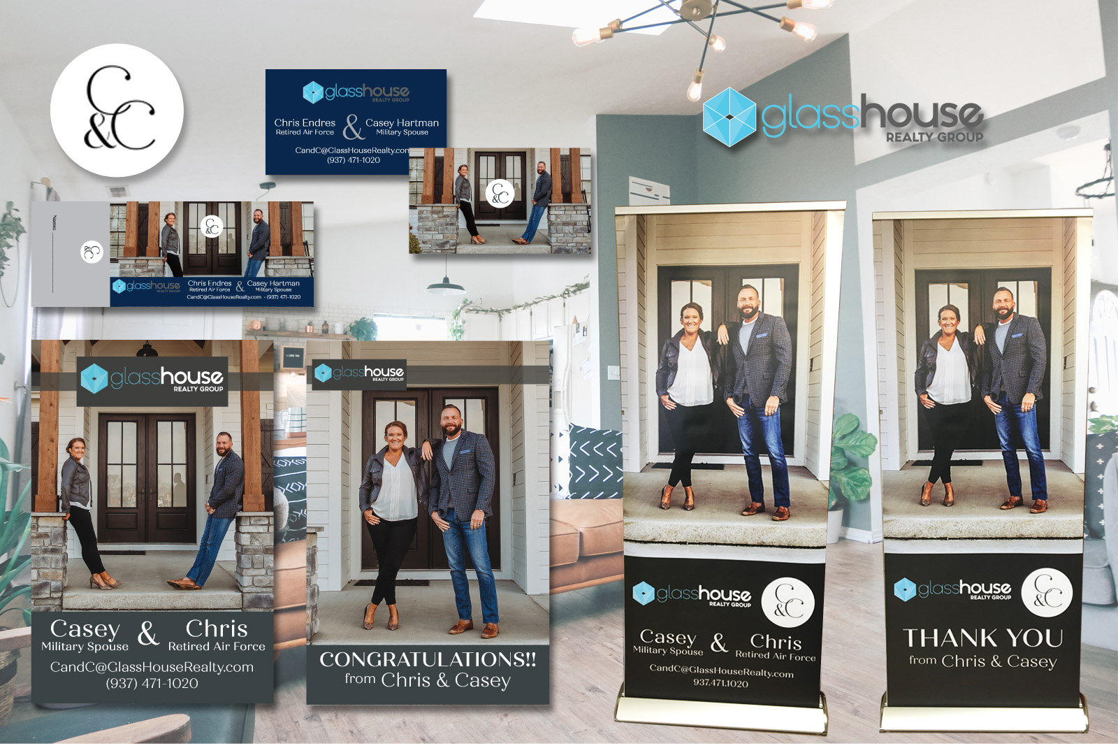 Customer Spotlight: Chris & Casey of glasshouse Realty Group